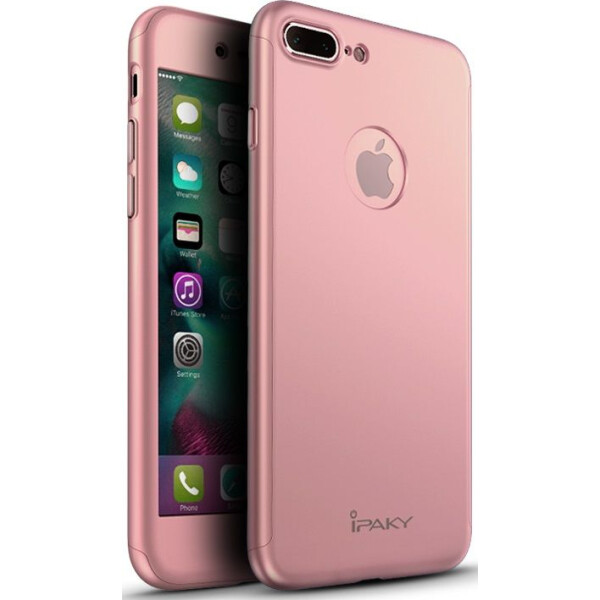 

Чехол-накладка Ipaky 360 PC Whole round case 3 in 1 Apple iPhone 7 Plus Rose Gold (bz_F_46400)