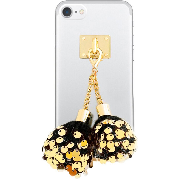 

Чехол-накладка DDPOP Spangle Ball case Apple iPhone 7 Black/Gold (bz_F_47226)