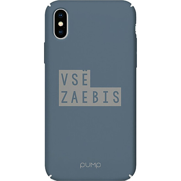 

Чехол-накладка PUMP Tender Touch Case for Apple iPhone X/Xs Vse Zaebis (bz_F_83314)
