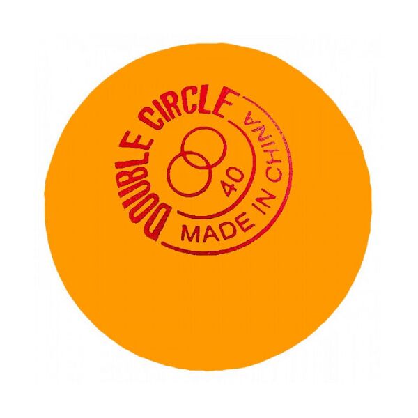 

Мячи для настольного тенниса DHS Double Circle Dual 40+ Orange CD40DY, 120 шт