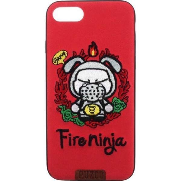 

Чехол-накладка PUZOO TPU+TPU with stitchwork craft Star show Apple iPhone 7/8 Red Fireninja bz_F_57786