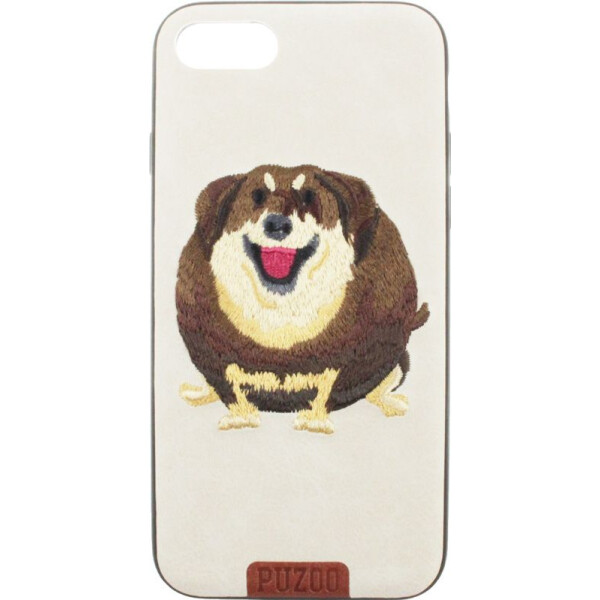 

Чехол-накладка PUZOO TPU+TPU with stitchwork craft Ballon Dog Apple iPhone 7/8 White bz_F_57814
