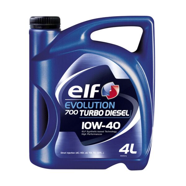 

Моторное масло Elf EVOLUTION 700 TURBO DIESEL 10w-40 4L