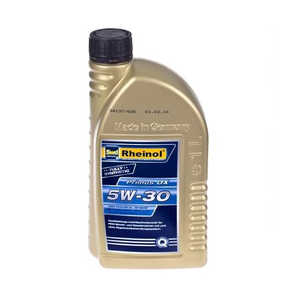

Моторное масло Rheinol, Primus DX, 5w-30, 1L
