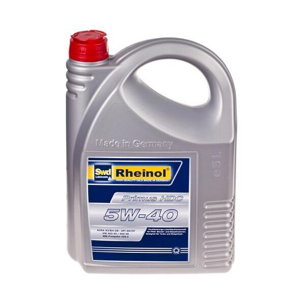 

Моторное масло Rheinol, Primus HDC, 5w-40, 1L