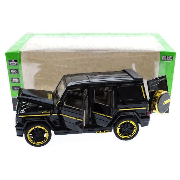 

Металлическая машинка Mercedes-benz G65 Мерседес Гелендваген, 1:24, Автопром, 7688