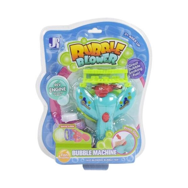 

Пистолет с мыльными пузырями Bubble Machine, бирюзовый P8918