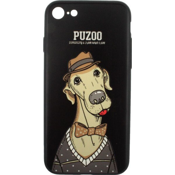 

Чехол-накладка PUZOO Artdog Phone Apple iPhone 7/8 Black Bean bz_F_58711