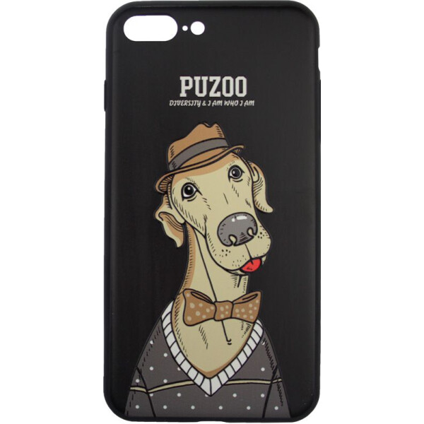 

Чехол-накладка PUZOO Artdog Phone Apple iPhone 7 Plus/8 Plus Black Bean bz_F_58713