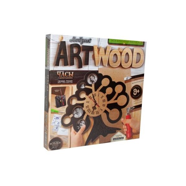 

Набор для выпиливания ARTWOOD: Часы своими руками LBZ-01-04