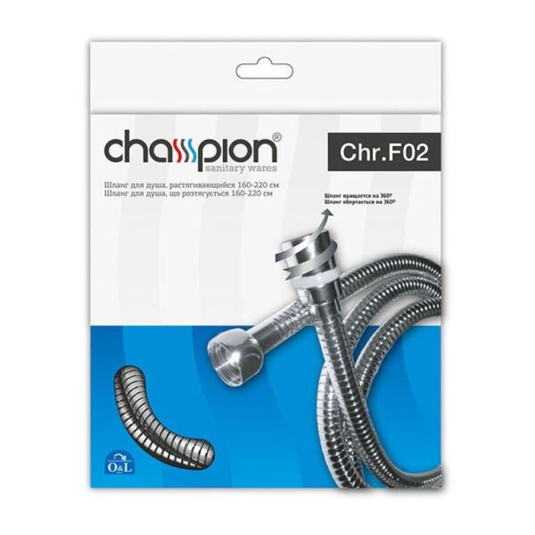 

Шланг Растяжной Champion Chr.f02 (160 См) С Подшипником (Ch0166)