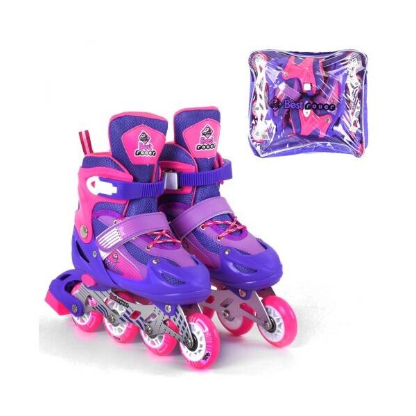 

Ролики с подсветкой Best Roller S, фиолетовый 10033-S