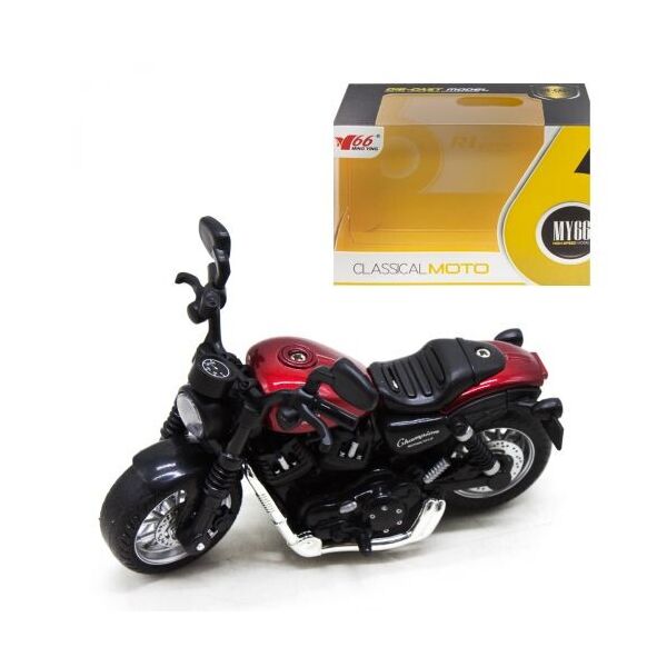 

Мотоцикл инерционный Classical moto, красный MY66-M1215