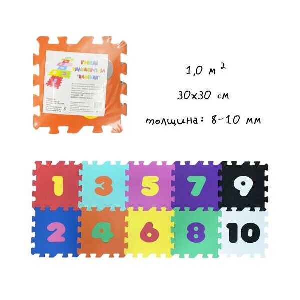 

Коврик-пазл Классики, 14 элементов 22254054