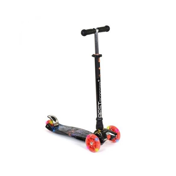 

Самокат четырехколесный Best Scooter черный 24659/779-1308