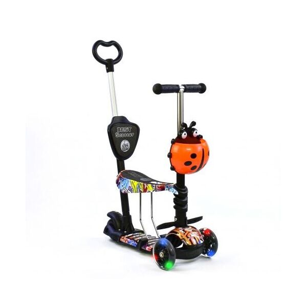 

Самокат с ручкой Best Scooter (оранжевий) 15600