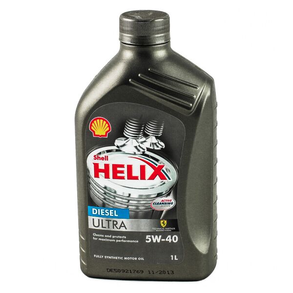 

Моторное масло Shell Helix Diesel Ultra 5w-40 1L