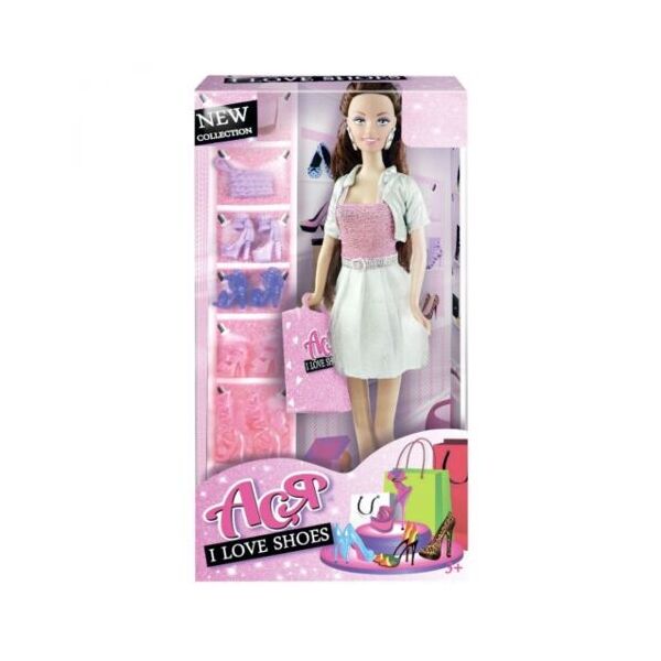 

Кукла Ася с аксессуарами I Love Shoes 35083