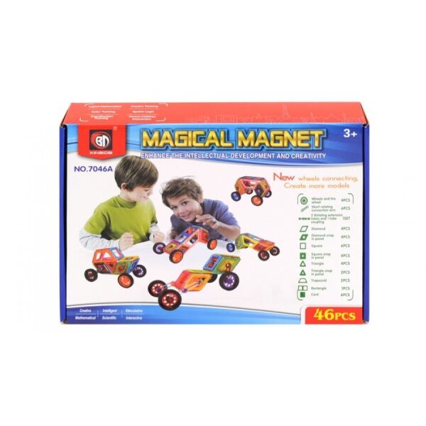 

Конструктор XLQ Magical Magnet, Магнитный конструктор, 7046А