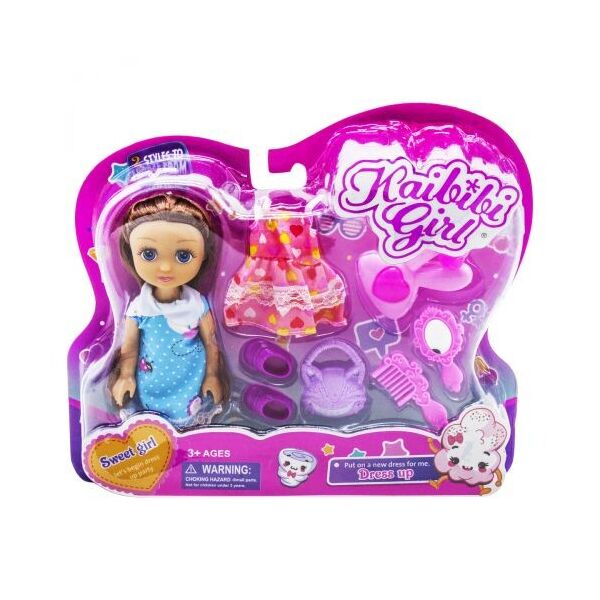 

Игровой набор с куклой Sweet girl, в голубом BLD227