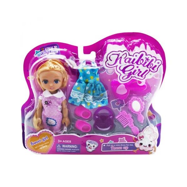 

Игровой набор с куклой Sweet girl, в розовом BLD227