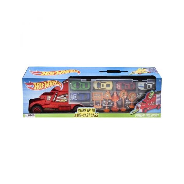 

Машина-автовоз Hot Wheels, красный 8820