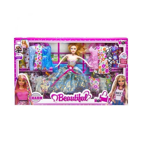 

Кукла с гардеробом Beautiful (в голубом) 2268C