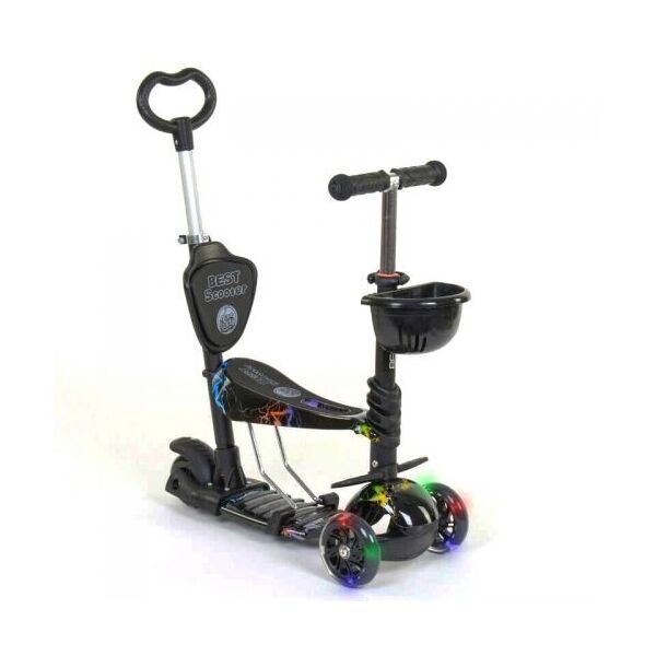 

Самокат с ручкой Best Scooter 35110
