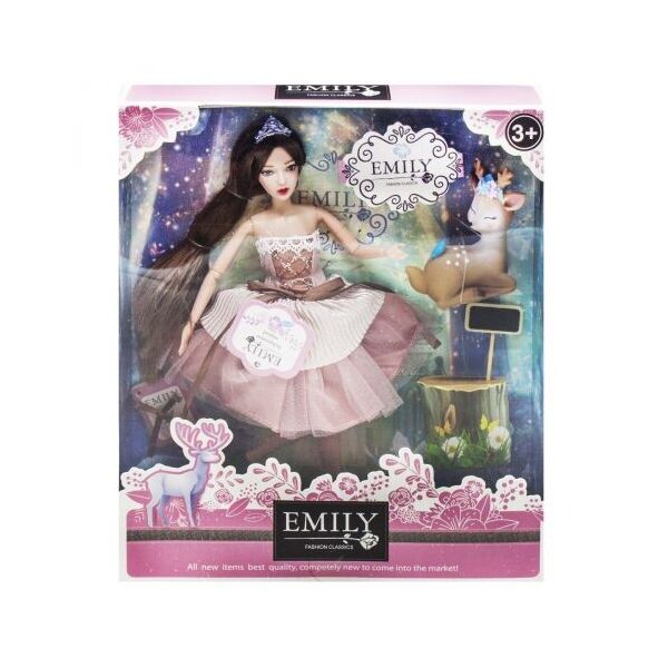 

Кукла Emily Fashion Classics, с оленёнком QJ087