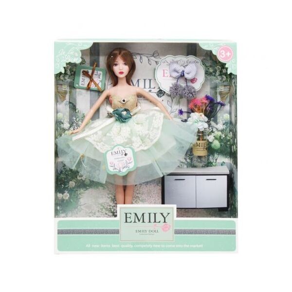 

Кукла Emily Fashion Classics с цветами QJ088D
