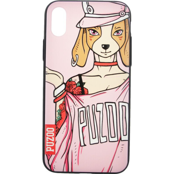 

Чехол-накладка PUZOO Yuppie Phone Apple iPhone X Annie Pink bz_F_58722