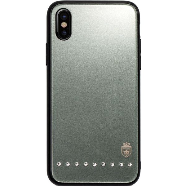

Чехол-накладка Remax Batili Series Glass Case Apple iPhone X Green (bz_F_62011)