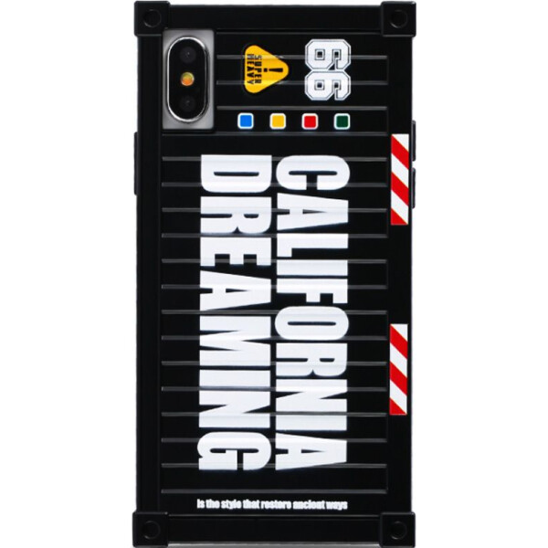 

Чехол-накладка Remax California Dreaming Case Apple iPhone X Black (bz_F_62015)