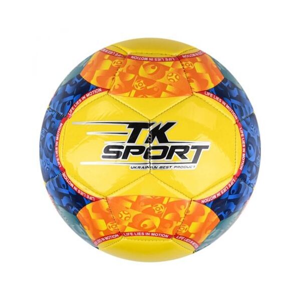 

Мяч футбольный TK Sport, желтый C44451