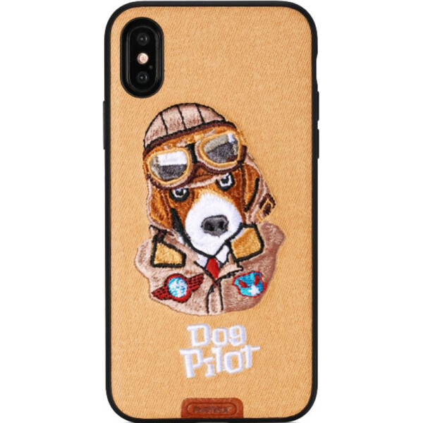 

Чехол-накладка Remax Petit Series Case Apple iPhone X Brown (bz_F_62086)