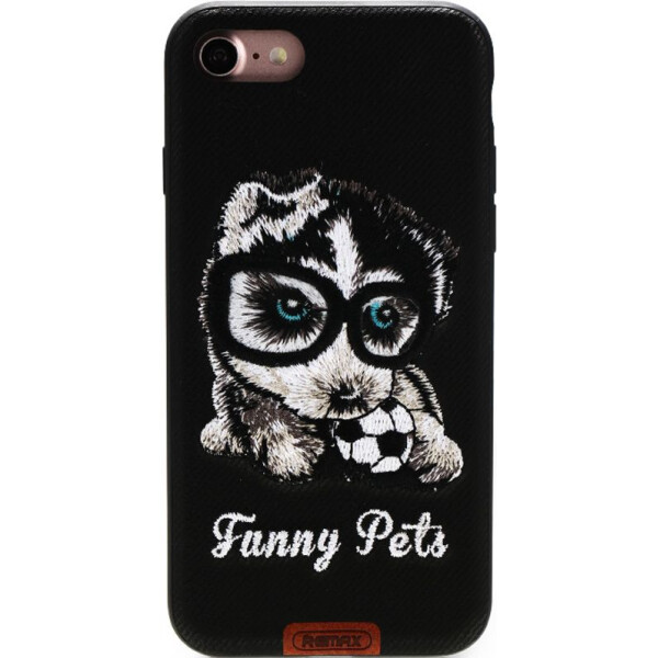 

Чехол-накладка Remax Funny Pets Series Case Apple iPhone 7 Black (bz_F_62104)