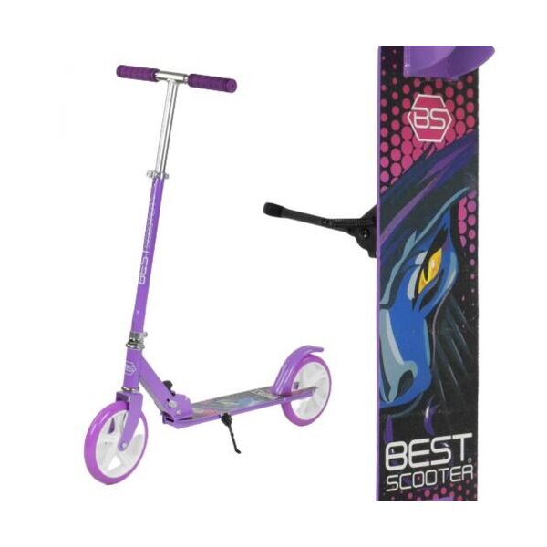 

Самокат двухколесный Best Scooter (фиолетовый) 66053