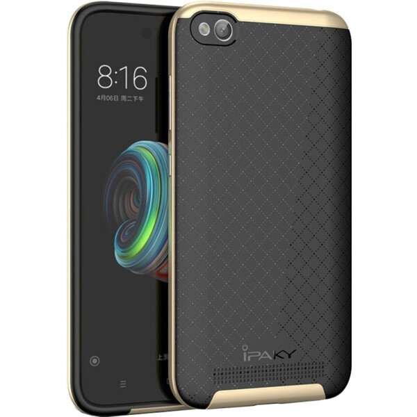 

Чехол-накладка Ipaky Bumblebee PC Frame with TPU Case Xiaomi Redmi 5A Gold (bz_F_62335)