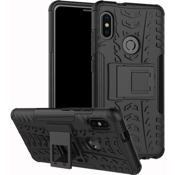 

Чехол-накладка TOTO Dazzle kickstand 2 in 1 phone case Xiaomi Mi 6x/Mi A2 Black (bz_F_67970)