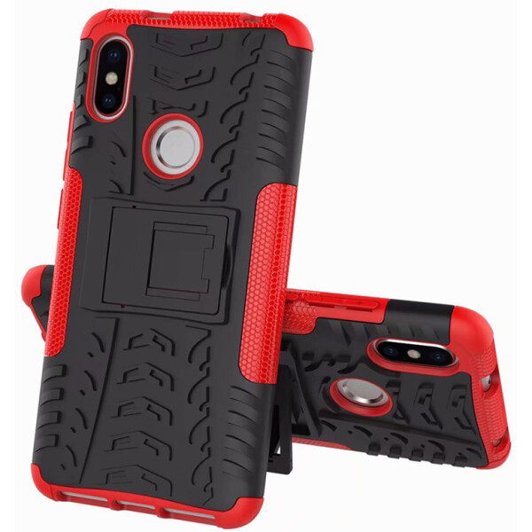 

Чехол-накладка TOTO Dazzle kickstand 2 in 1 phone case Xiaomi Redmi S2 Red (bz_F_67989)