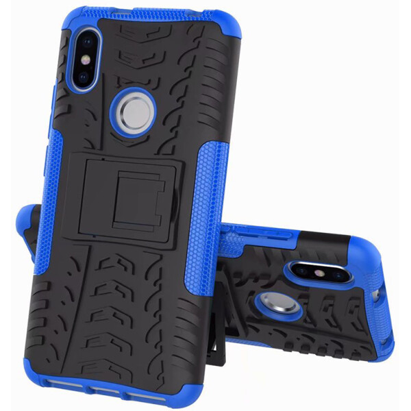 

Чехол-накладка TOTO Dazzle kickstand 2 in 1 phone case Xiaomi Redmi S2 Blue (bz_F_68000)