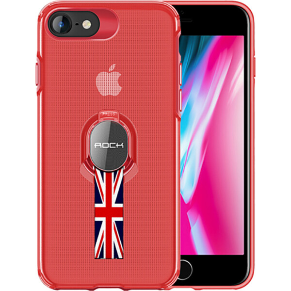 

Чехол-накладка Rock TPU+PC MOC Pro Series Protection Case Apple iPhone 8/7 Trans-Red (bz_F_69214)