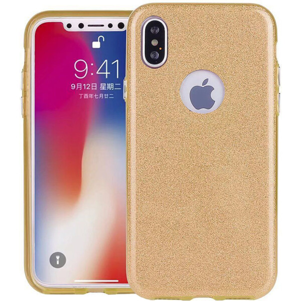 

Чехол-накладка TOTO TPU Case Rose series 3 IN 1 Apple iPhone X Gold (bz_F_54903)