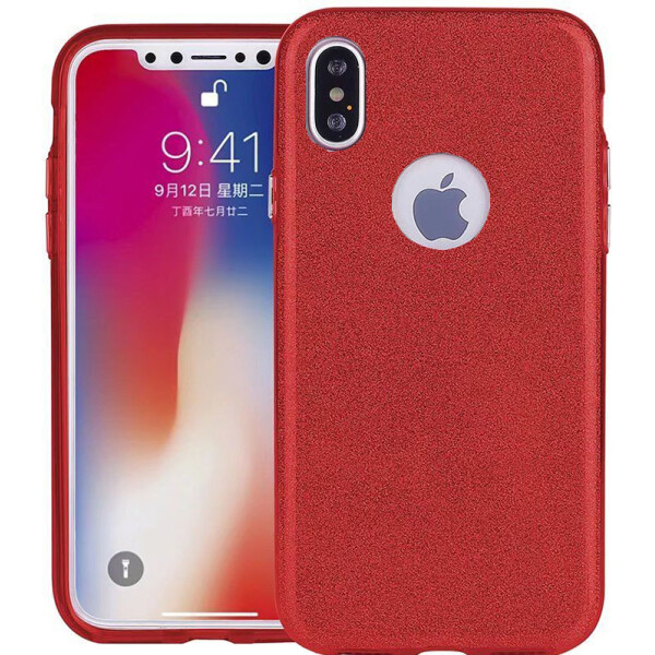 

Чехол-накладка TOTO TPU Case Rose series 3 IN 1 Apple iPhone X Red (bz_F_54907)