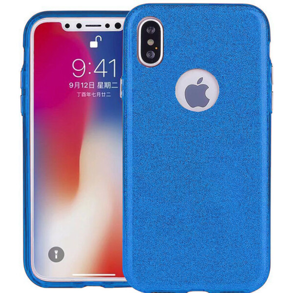

Чехол-накладка TOTO TPU Case Rose series 3 IN 1 Apple iPhone X Blue (bz_F_54908)