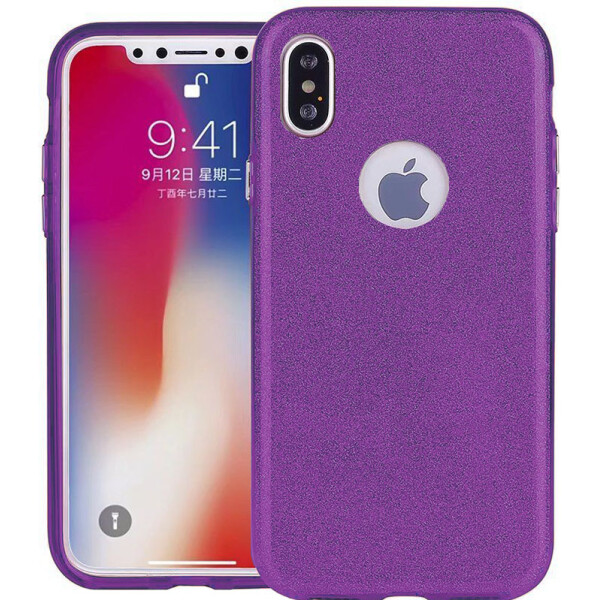 

Чехол-накладка TOTO TPU Case Rose series 3 IN 1 Apple iPhone X Purple (bz_F_54909)