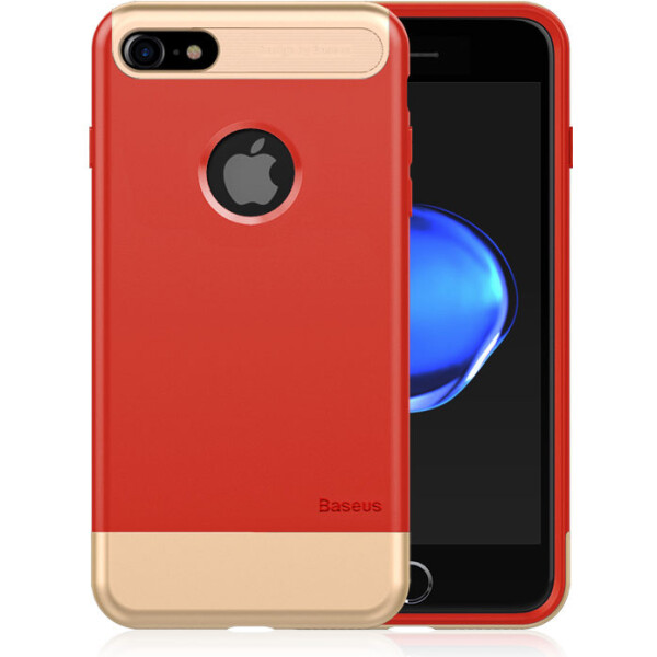 

Чехол-накладка Baseus Taste Style Series Apple iPhone 7 Red/Gold (bz_F_48102)