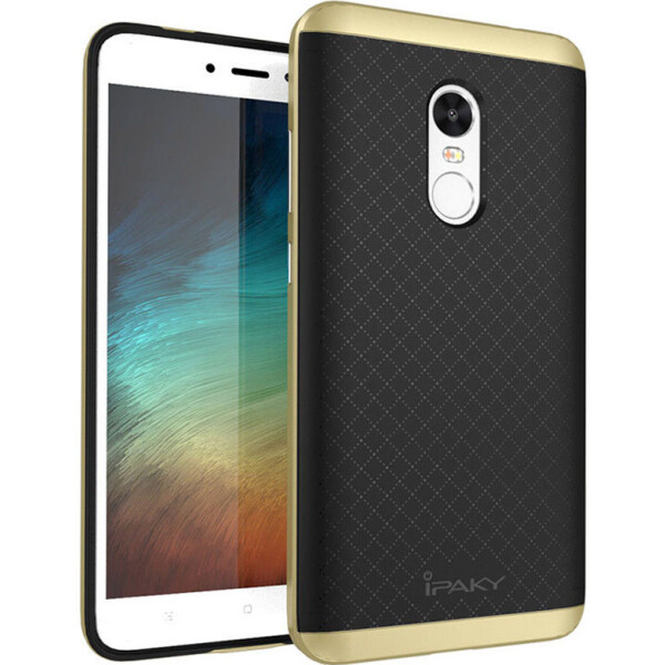 

Чехол-накладка Ipaky TPU+PC Xiaomi Redmi Note 4x Black/Gold (bz_F_51074)
