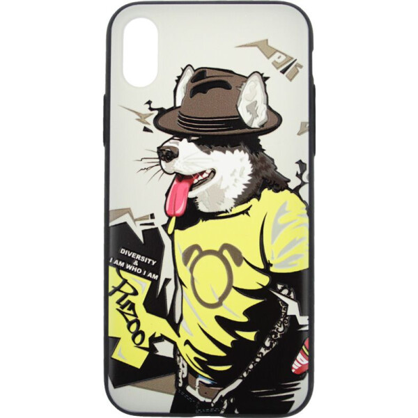 

Чехол-накладка PUZOO TPU Case with UV Printing Hip Hop Apple iPhone X RAP Alaskan Grey (bz_F_57204)