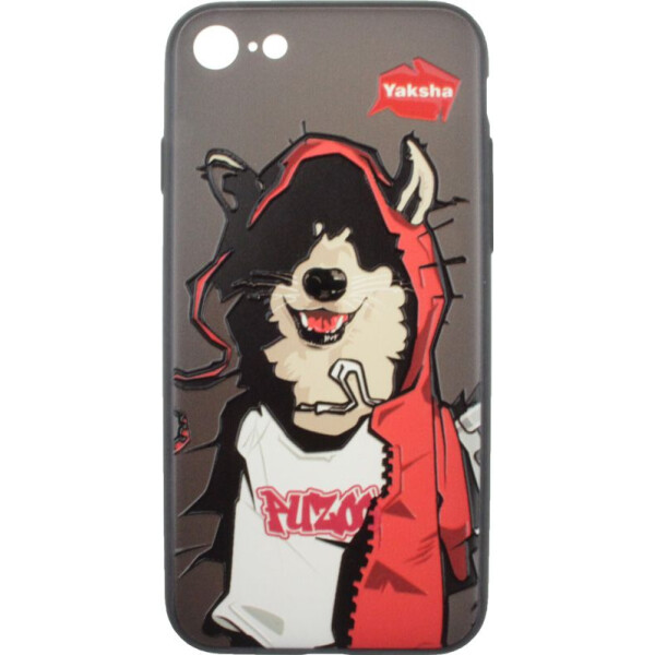

Чехол-накладка PUZOO TPU Case with UV Printing Hip Hop Apple iPhone 7/8 MC Husky Black (bz_F_57205)
